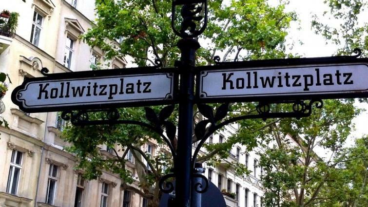 برلين Susses 1-Zimmer-Apartment In Kollwitzplatz-Nahe المظهر الخارجي الصورة